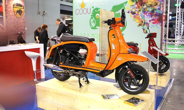 Scomadi 400, unveiled at the 2016 Milan Motorcycle Show